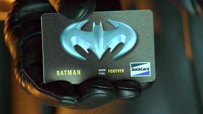 GothCard Batman adn Robin