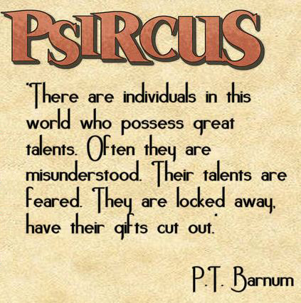 Psircus, P.T. Barnum, Daniel Bell, Icarus, circus,