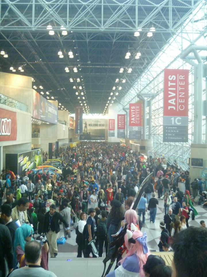 NYCC huge comics crowd