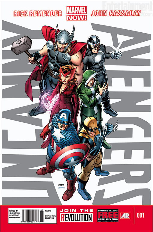 Cover to Uncanny Avengers #1