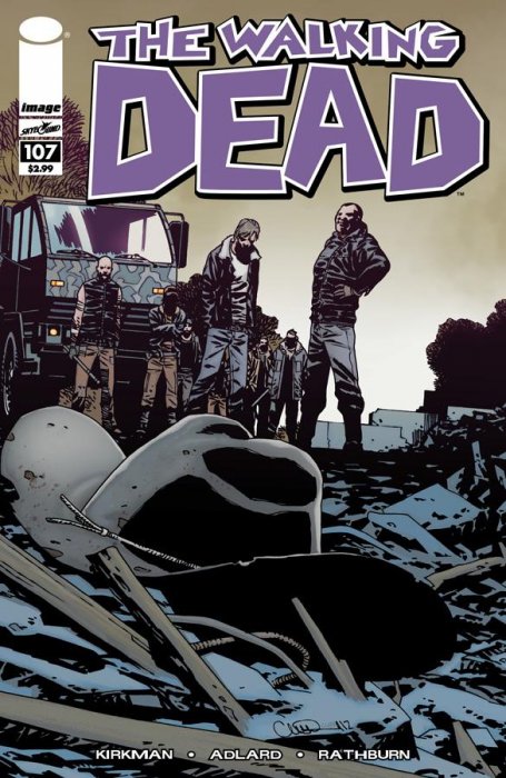 Walking Dead 107 cover