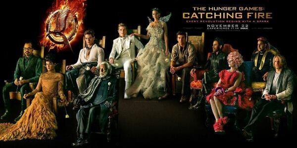 Catching Fire Poster Cast