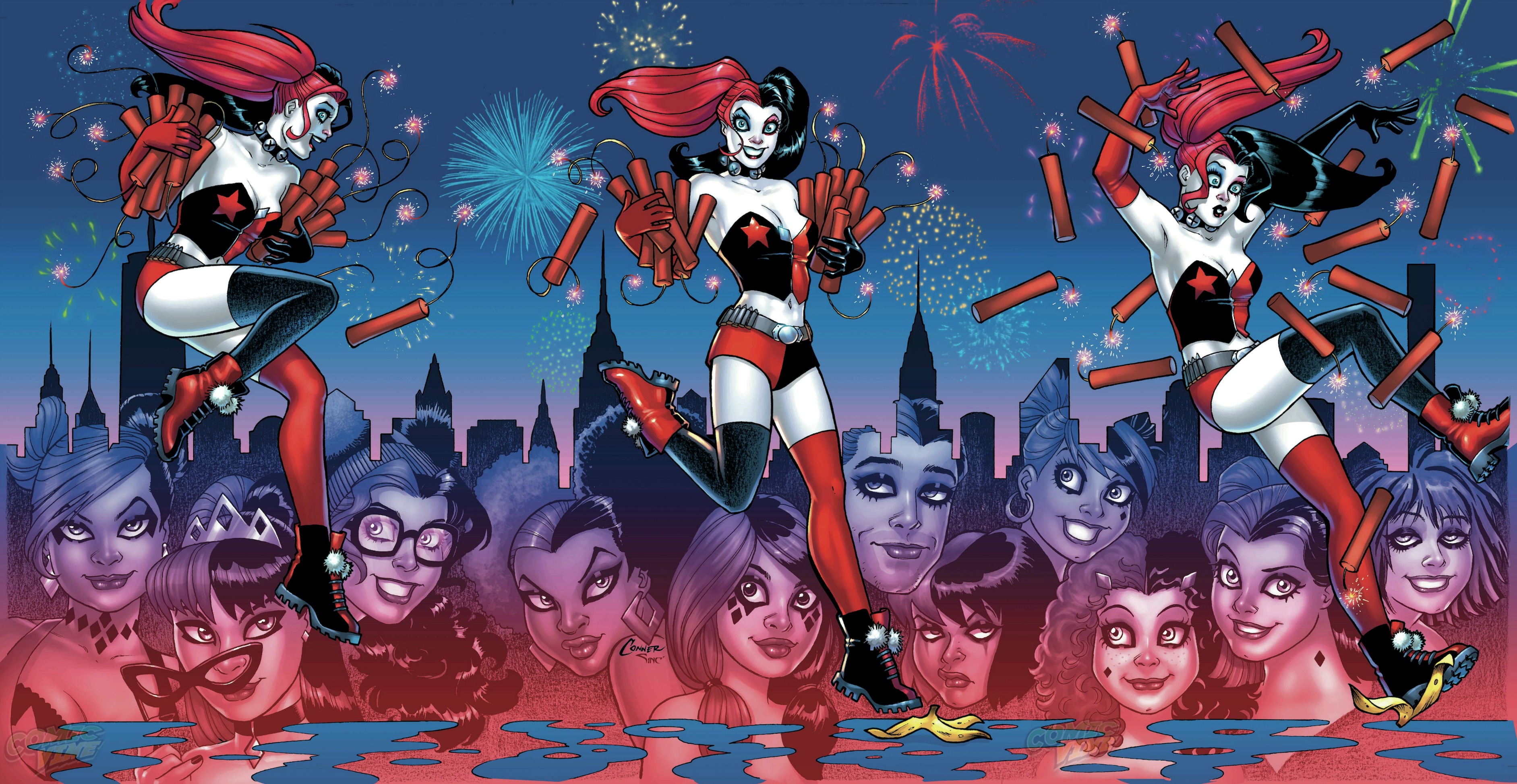 Amanda Conner and Jimmy Palmiotti are Leaving Harley Quinn